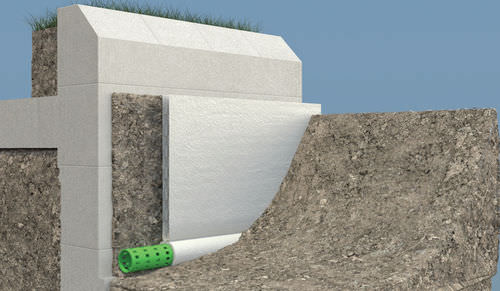 Géocomposite de drainage - NEWDRAIN - Geosintex - en polypropylène / pour tunnel / pour décharge