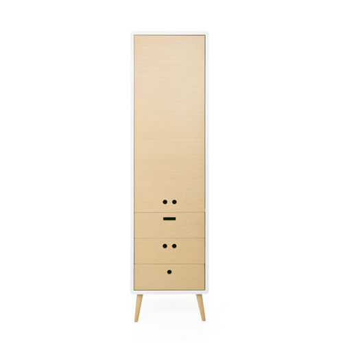 Armoire contemporaine - NANDOS - DAM - en chêne / en frêne / à portes battantes