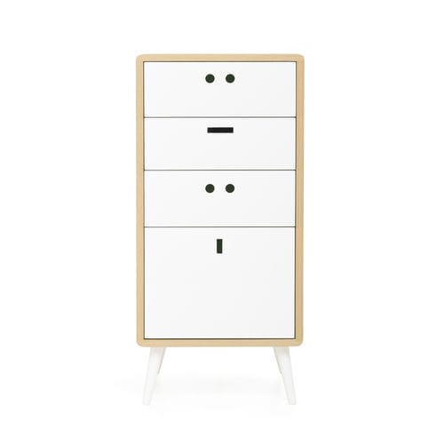 Chiffonnier contemporain - MARTINS - DAM - en frêne / en chêne / blanc