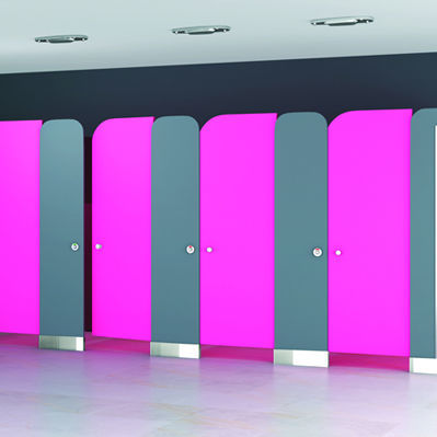 Stratifié décoratif aspect métal - WASHROOM - Greenlam Europe - aspect pierre / aspect béton / aspect bois