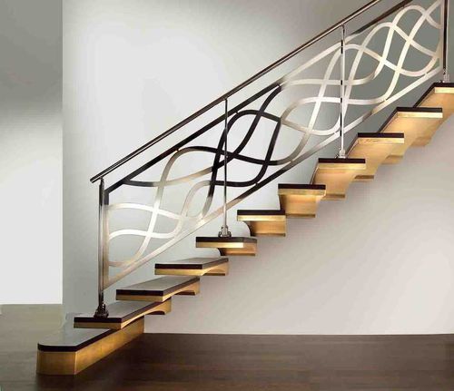 Escalier droit - LUXE - ESCALIER DESIGN 14 - à marches en bois / contemporain / préfabriqué