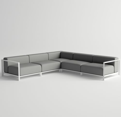 Canapé modulable - NUBES - 10Deka - contemporain / de jardin / en tissu