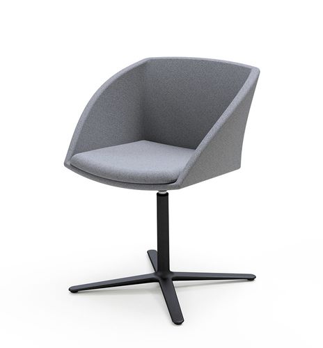 Chaise contemporaine - SCEPTRE - burgessfurniture - d'intérieur / en tissu / avec piètement en bois