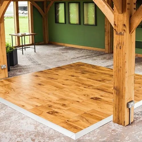 Tapis de danse en bois - burgessfurniture - aspect bois / antidérapant