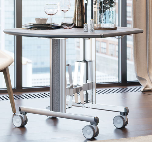 Chariot de service - RST3 - burgessfurniture - professionnel / pliant / en bois