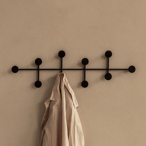 Porte-manteau mural - AFTEROOM - AUDO - contemporain / en zinc / noir