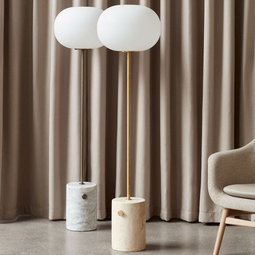 Lampe sur pied - JWDA - AUDO - en métal / en verre / en marbre