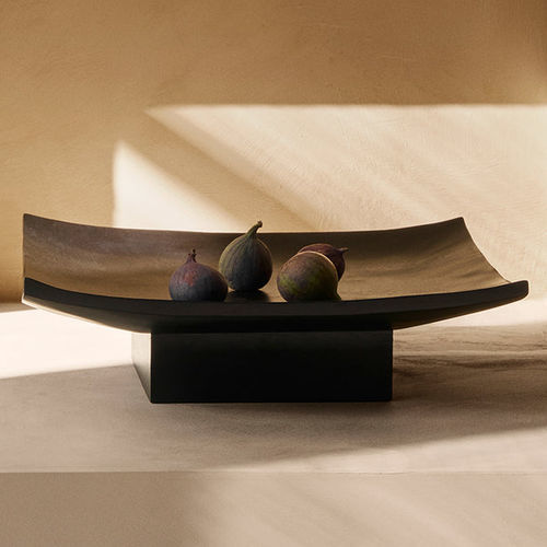 Centre de table en acacia - RELEVÉ - AUDO - contemporain