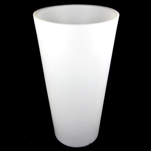 Jardinière en polyéthylène rotomoulé - TOLOSA - ROTOMOD DESIGN - lumineuse / contemporaine / blanche