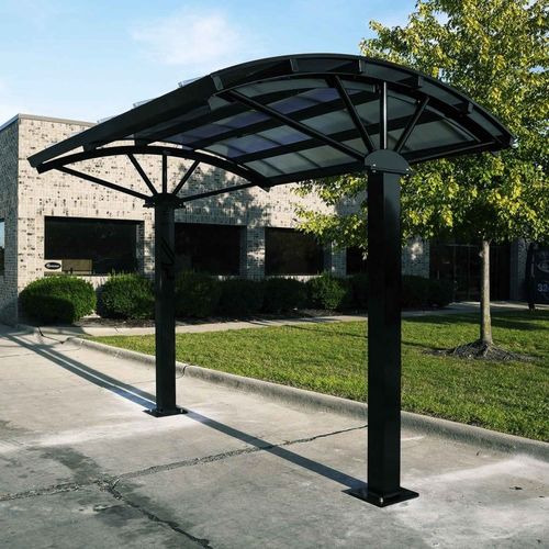 Abri multifonction pour espace public - AXLE - Brasco International Inc.