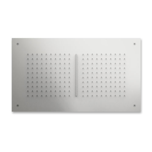 Pommeau de douche encastrable au plafond - H2O 70X40 - Aquademy - rectangulaire / pluie / cascade