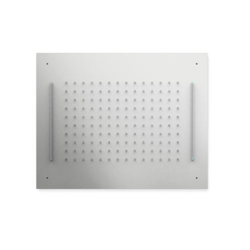 Pommeau de douche encastrable au plafond - H2O 50X40 - Aquademy - rectangulaire / pluie / cascade