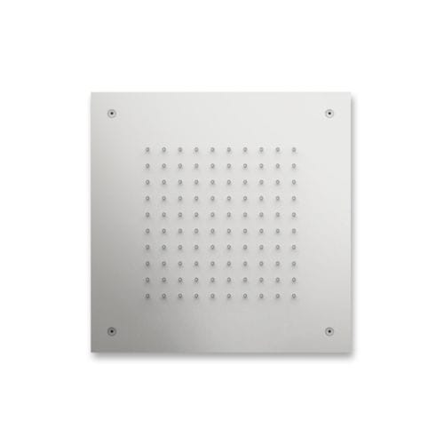 Pommeau de douche encastrable au plafond - H2O 40 - Aquademy - carré / pluie