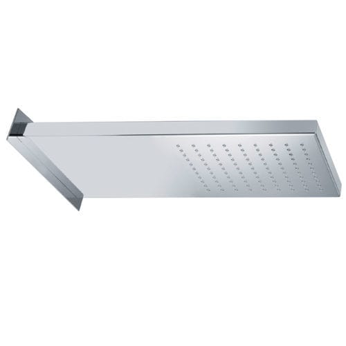 Pommeau de douche mural - Aquademy - rectangulaire / pluie