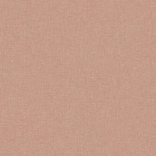 Papier peint contemporain - RHUBARB RED - Eco - uni / marron / jaune