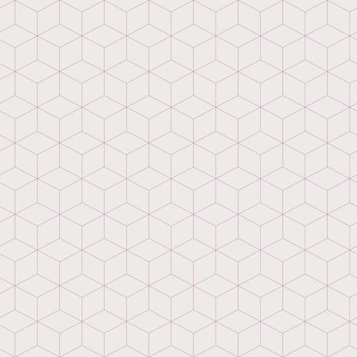 Papier peint de style - BOX - Eco - à motif géométrique / à effet dimensionnel