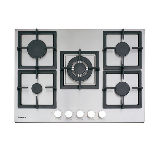 Table de cuisson à gaz - GXS 417 - Nodor - 5 foyers / encastrable / avec manettes