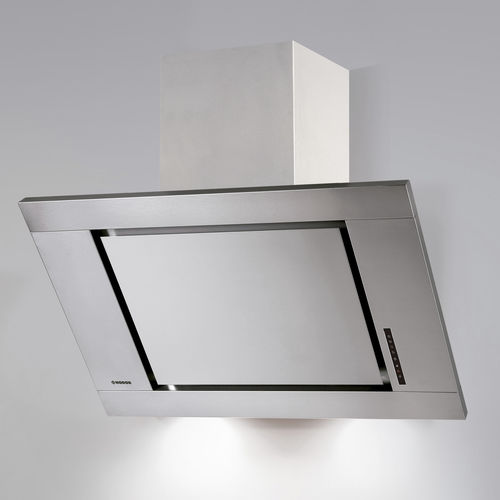 Hotte murale - CASANDRA INOX - Nodor - avec éclairage intégré / silencieuse / avec écran tactile
