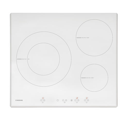 Table de cuisson à induction - I 2160 WH - Nodor - 3 foyers / encastrable / avec commandes tactiles