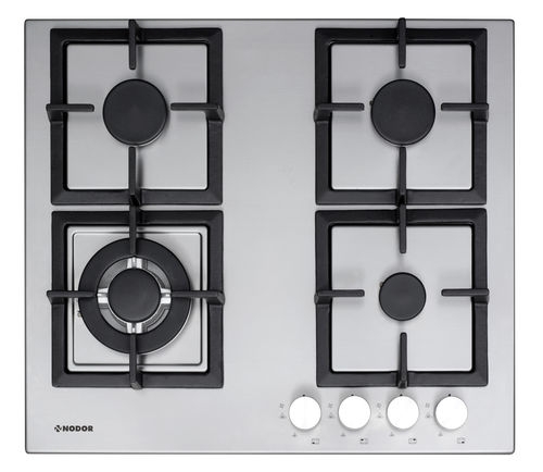 Table de cuisson à gaz - GXS 316 - Nodor - 4 foyers / encastrable / avec manettes