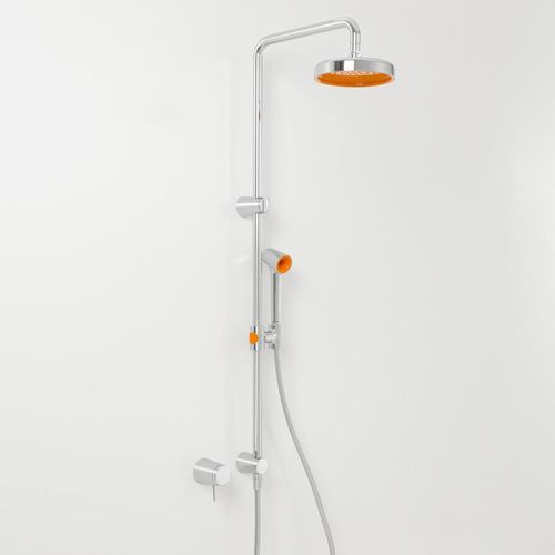 Set de douche mural - CMN92008 SERIES - caroma - contemporain / avec douche à main / avec pommeau réglable