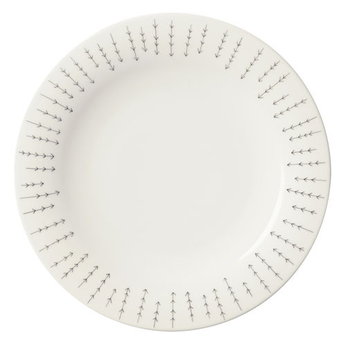 Assiette plate - SARJATON - iittala - ronde / en porcelaine / professionnelle