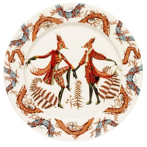 Assiette plate - TANSSI - iittala - ronde / en porcelaine / professionnelle