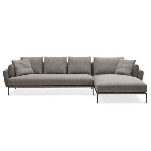Canapé modulable - DOMINO - Adea - contemporain / en tissu / gris