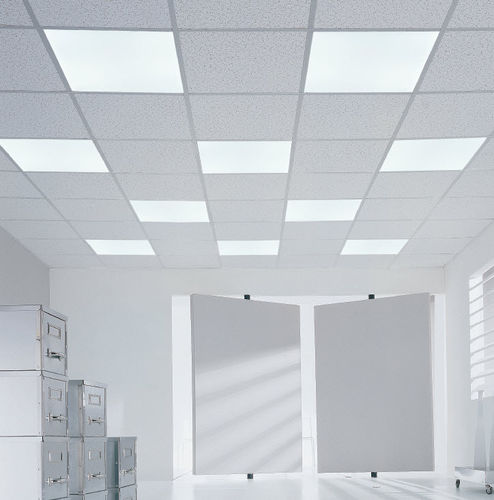 Luminaire suspendu - FUTURA - PLEXIFORM - encastré / à LED / carré