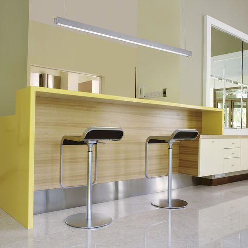 Luminaire suspendu - QUAD - PLEXIFORM - apparent / à LED / fluorescent