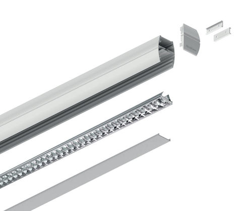 Colonne lumineuse contemporaine - OVO PIANTANA - PLEXIFORM - en aluminium / à LED / d'intérieur