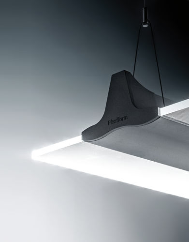 Luminaire suspendu - EIFFEL - PLEXIFORM - à LED / rectangulaire / en aluminium