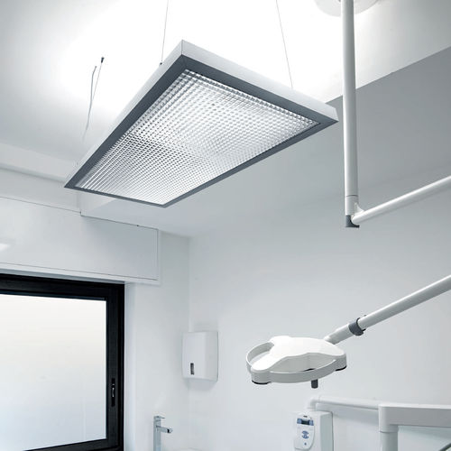 Luminaire suspendu - HACCA - PLEXIFORM - à LED / rectangulaire / IP40