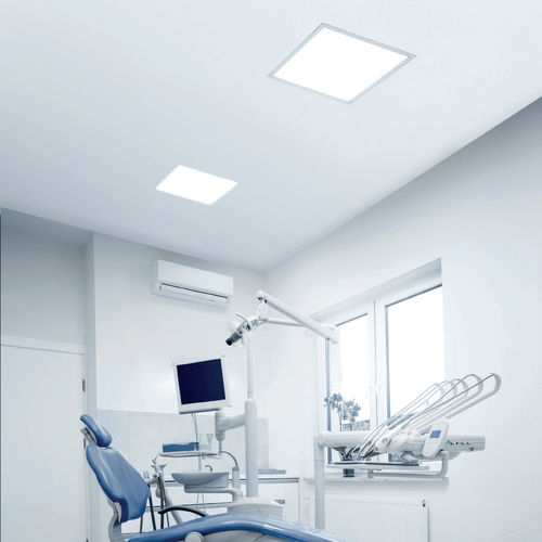 Luminaire encastrable au plafond - SYNTO - PLEXIFORM - à LED / carré / IP40