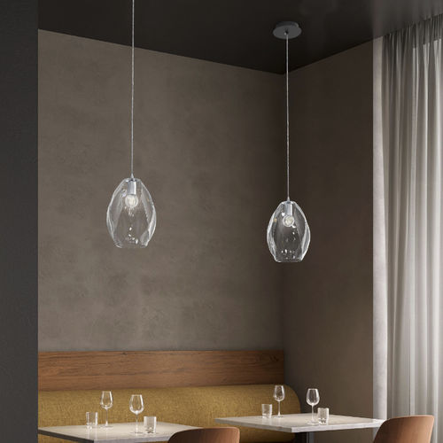 Suspension - MORIS  - SIKREA - en verre / contemporaine / d'intérieur
