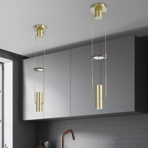 Suspension - BOLLA  - SIKREA - en métal / en verre soufflé / contemporaine