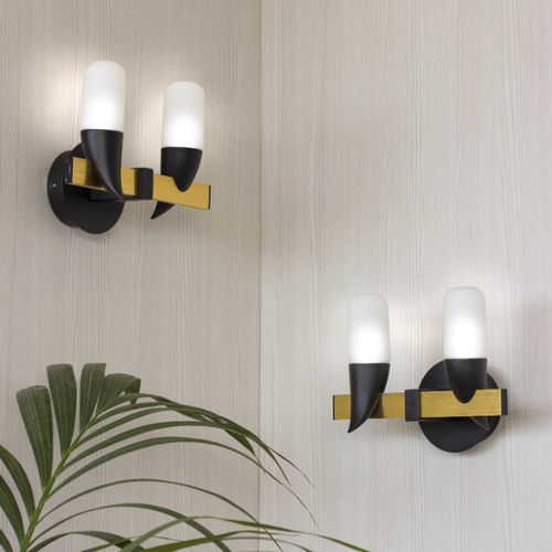 Applique murale contemporaine - BELLINI  - SIKREA - d'intérieur / en verre / en métal