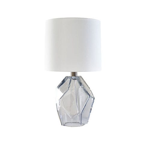 Lampe de table - GEMSTONE - Baker Furniture Co. - en laiton / en verre de Murano / en tissu