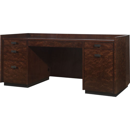 Bureau Art Déco - NORMANDIE - Baker Furniture Co. - en bois de feuillus / avec rangement
