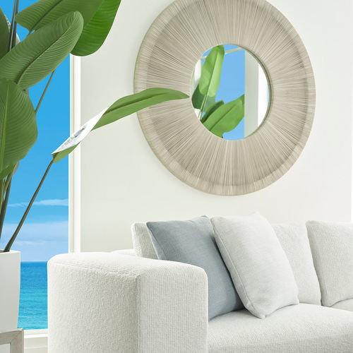 Miroir mural - SPINNAKER  - Baker Furniture Co. - contemporain / rond / sculptural