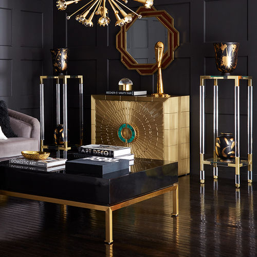 Buffet contemporain - TALITHA - Jonathan Adler - en bois massif / en laiton
