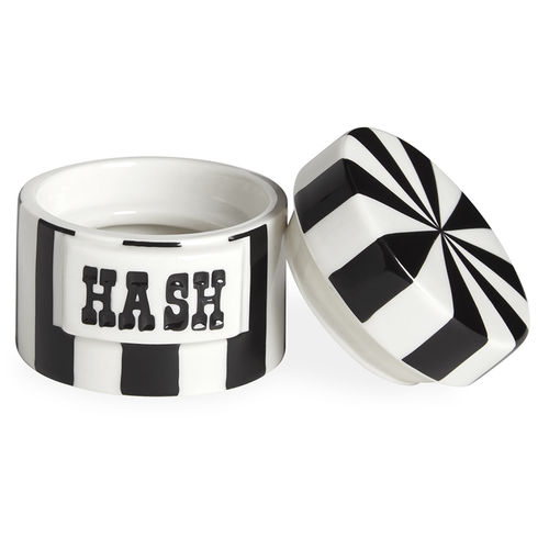 Boîte de rangement en porcelaine - HASH - Jonathan Adler