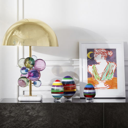 Lampe de table GLOBO Jonathan Adler en laiton / en acrylique / en