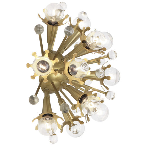 Applique murale contemporaine - SPUTNIK - Jonathan Adler - d'intérieur / en laiton / en nickel