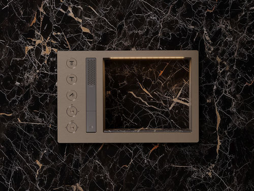 Set de douche encastré - AXOR INCAVA - hansgrohe - encastrable au mur / contemporain / pour hôtel
