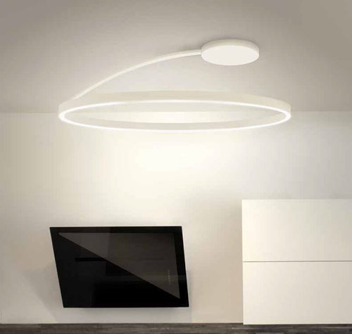 Plafonnier contemporain - BELLAI HOME - TEAM ITALIA - rond / en aluminium extrudé / en PMMA