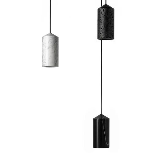 Suspension - IN - BENTU DESIGN - en aluminium / en pierre de lave / contemporaine