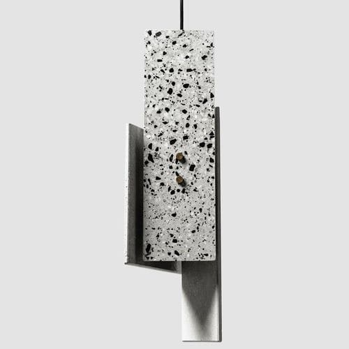 Suspension - PIECE - BENTU DESIGN - en acier inoxydable / en béton / en pierre