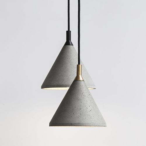 Suspension - ZHONG - BENTU DESIGN - en béton / contemporaine / d'intérieur