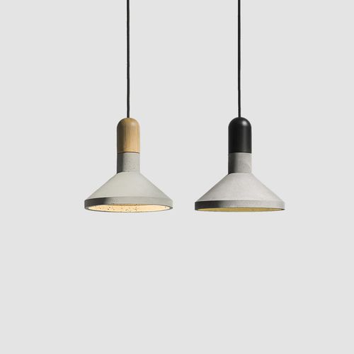 Suspension - SHANG - BENTU DESIGN - en aluminium / en bambou / en béton